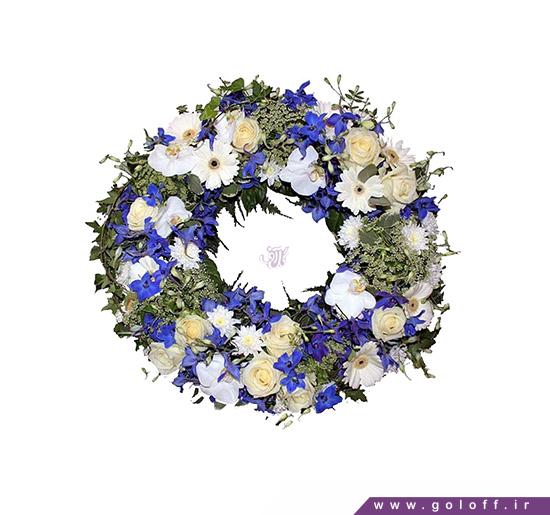 خرید آنلاین گل و گیاه - حلقه گل طبیعی آلان - Aalan | گل آف